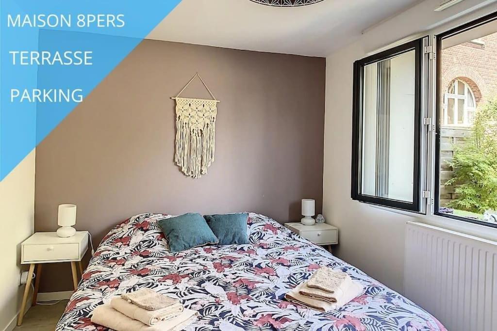 Grande Maison Cosy Terrasse Parking Gare 8 Pers Amiens